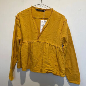 NWT Zara Trafaluc Collection Blouse
